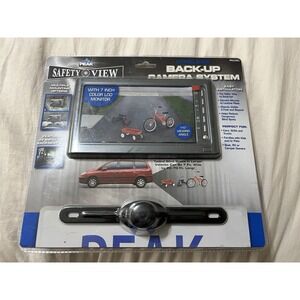 Peak Performance Wireless Back Up Camera System W/7"Color LCD Monitor PKC0RC NEW